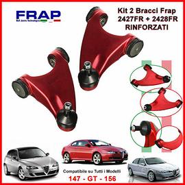 BRACCI OSCILLANTI SUPERIORI RINFORZATI FRAP ALFA 