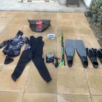 Attrezzatura completa da pesca