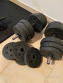 Attrezzi vari palestra