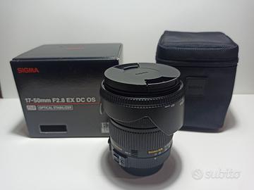 Sigma 17-50mm f 2.8 EX DC OS HSM per Nikon