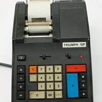calcolatrice da tavolo Triumph vintage
