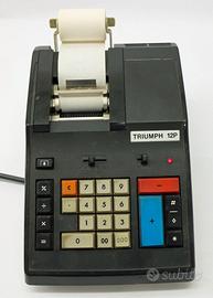 calcolatrice da tavolo Triumph vintage