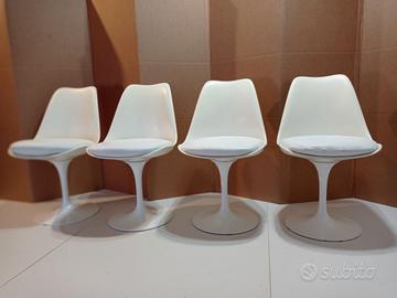 ALIVAR MVSEVM set di 4 TULIP in bianco
