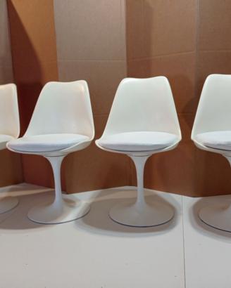 ALIVAR MVSEVM set di 4 TULIP in bianco