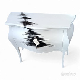 Comoncino da ingresso classico laccato moderno