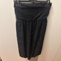 Vestito Nero Scintillante Coconuda taglia Unica