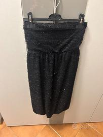 Vestito Nero Scintillante Coconuda taglia Unica