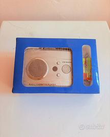 Radio cassette player vintage nuovo imballata