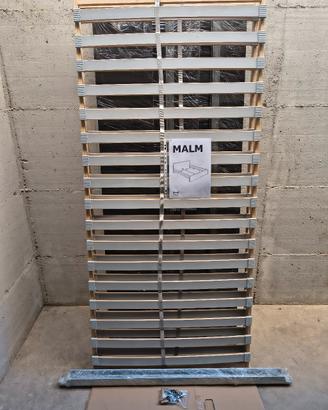 Letto Ikea Malm nero completo di reti