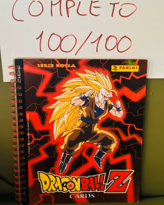 Album Dragonball Z Serie Rossa Panini completo 100