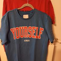 Set 2 magliette a mezza manica Bershka, t. L