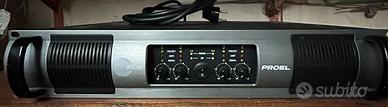 Amplificatore finale professionale proel hpd-3000