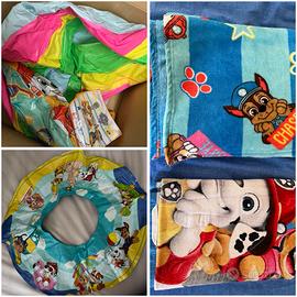 Set estivo Paw Patrol+pile invernale lettino