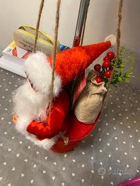 Natale Mongolfiera babbo natale