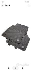 TAPPETINI 4 GOMMA ORIGINALI VW GOLF 7