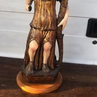 Statua un legno del 600