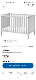 lettino Sundvik ikea 