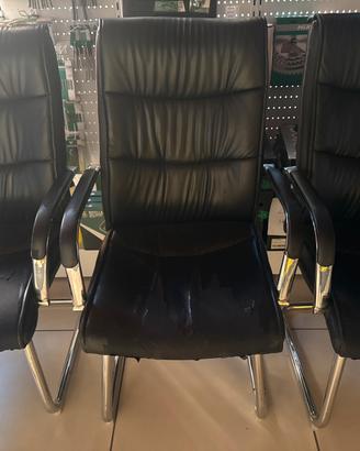 Poltrone per ufficio casa 3 pezzi