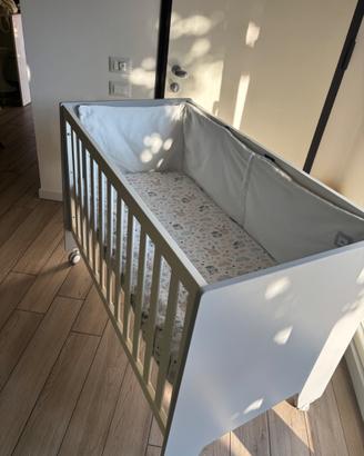 Lettino evolutivo OMNI Alondra 60x120 cm