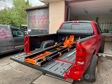 Rampa carica moto per pick-up e furgoni