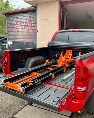 Rampa carica moto per pick-up e furgoni