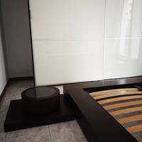 LETTO MATRIMONIALE CONTEMPORANEO CON COMODINI