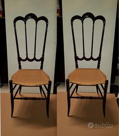 Vintage 2 Sedie Chiavarine superleggere anni 50/60