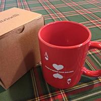 Tazza, mug Feltrinelli IBS rossa con decoro