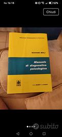 libro  di Psicologia Manuale di diagnostica  