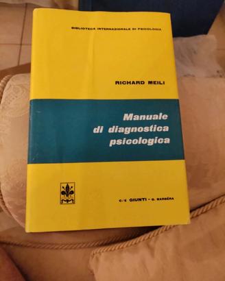 libro  di Psicologia Manuale di diagnostica  