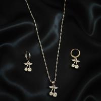 set collana e orecchini 