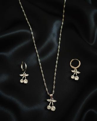 set collana e orecchini 