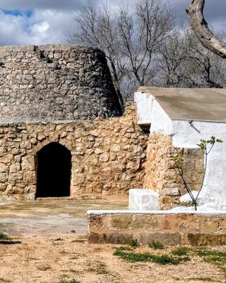 Trullo con 2 ettari di terreno nel Salento
