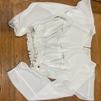 Camicia ragazza bianca