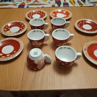 set tazzine da caffè Thun serie " Caffè al volo " 