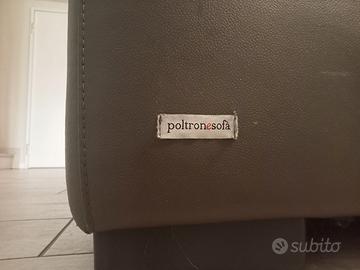 divano in pelle Poltrone & Sofà