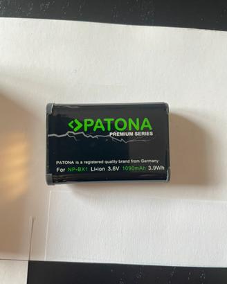 Batterie e carica doppio Patona per RX100 - NP-BX1