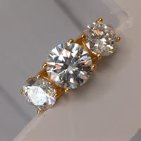 accessori  Anello Moissanite 4 ct