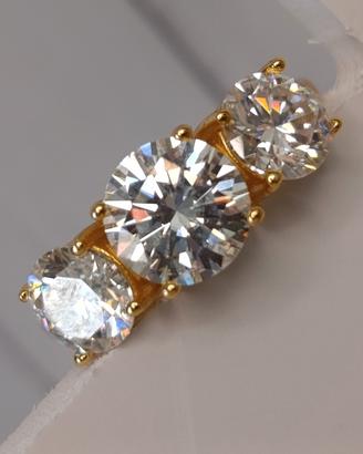 accessori  Anello Moissanite 4 ct