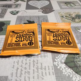 2 set di corde per chitarra Ernie Ball