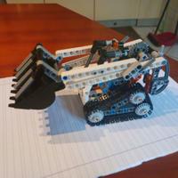 Costruzione Lego Technic 42032 'Ruspa cingolata'
