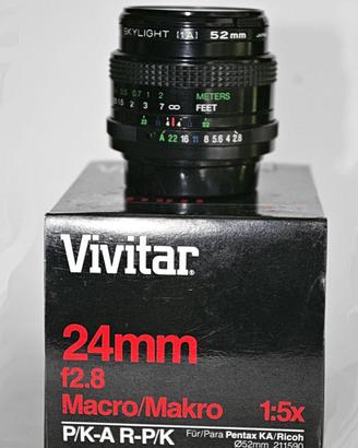 obiettivo vivitar 24/2,8