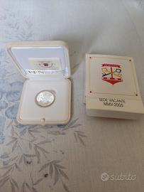 moneta argento vaticano