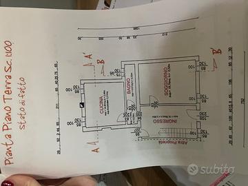 Casa Accostata da un lato Costa di Rovigo