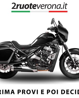 Moto Morini Calibro 700 Bagger - Prima provi e poi