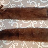  Vera Pelliccia di Visone scarpa /collo