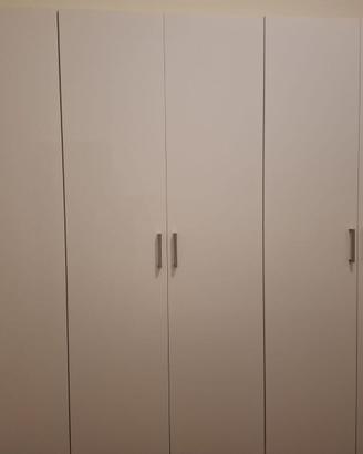 Armadio bianco 5 ante