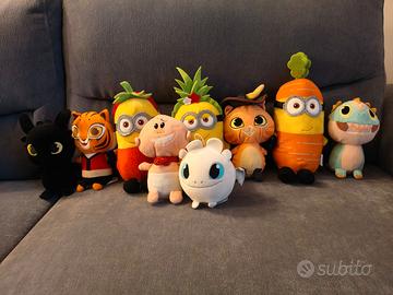 Peluches vari