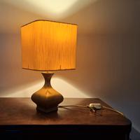 lampada in metallo ottonato. anni 80'. tutto origi