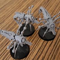 3x necrons acanthrites forgeworld warhammer